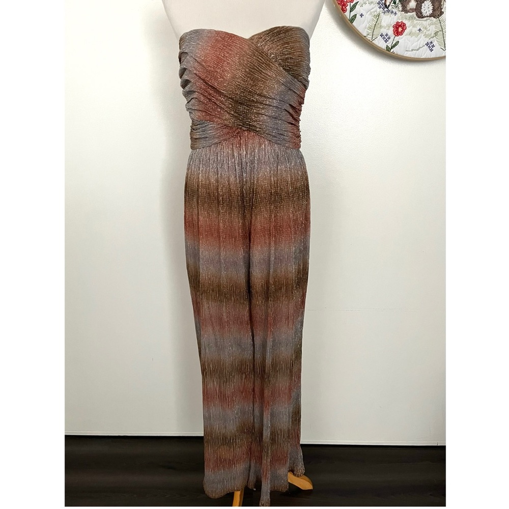 NYC x Gabrielle Union Strapless Multicolor Dress